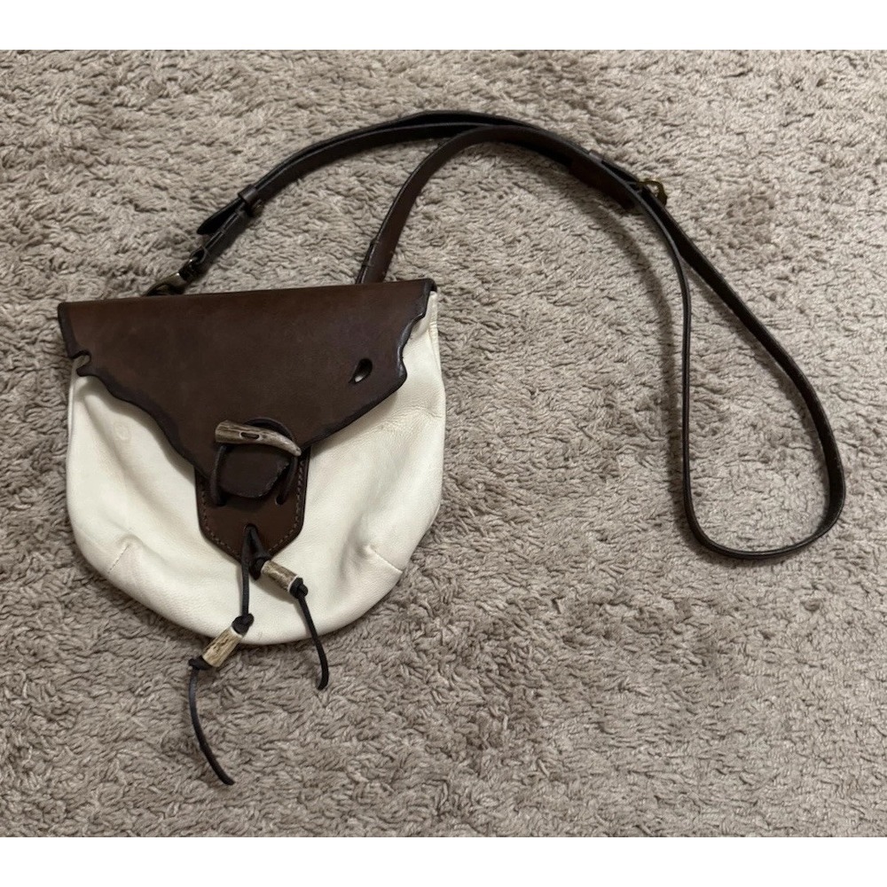 Moncrieff Leathers Rustic Event/Walking Leather Crossbody Purse Handmade